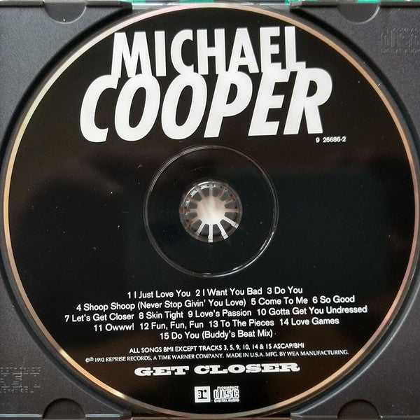 Michael Cooper : Get Closer (CD, Album)