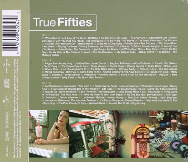 Various : True Fifties (3xCD, Comp, Sli)