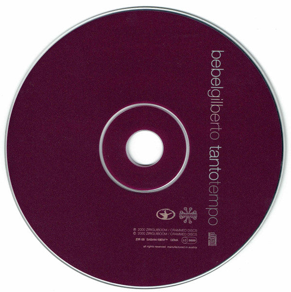 Bebel Gilberto : Tanto Tempo (CD, Album, Dig)