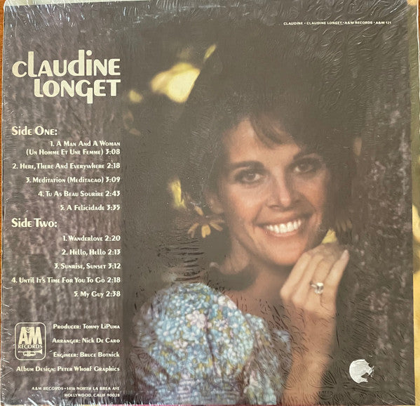 Claudine Longet : Claudine (LP, Album, Mono, Mon)