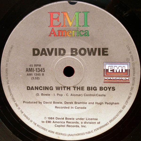 David Bowie : Blue Jean (7", Single)
