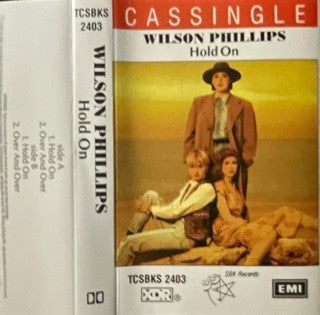 Wilson Phillips : Hold On (Cass, Single, XDR)