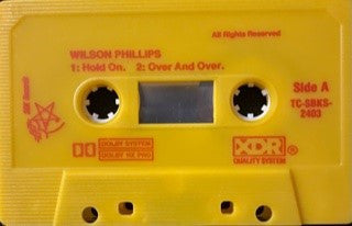 Wilson Phillips : Hold On (Cass, Single, XDR)
