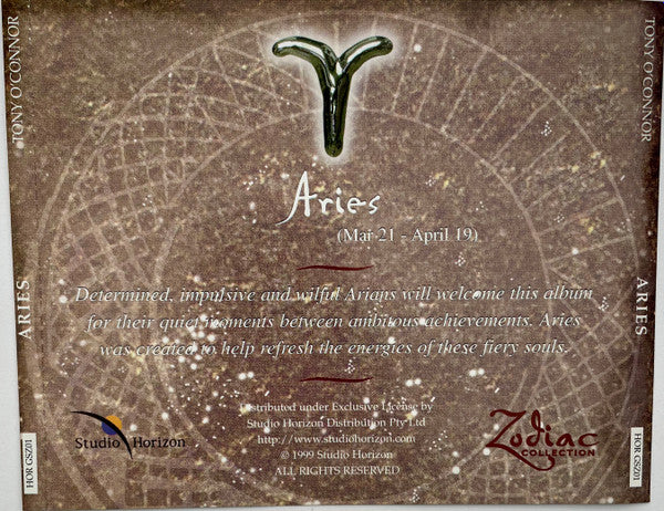 Tony O'Connor (2) : Aries (CD, Album)