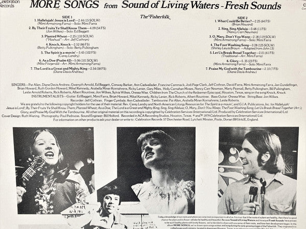The Fisherfolk : More Songs From Sounds Of Living Waters (LP, Album)