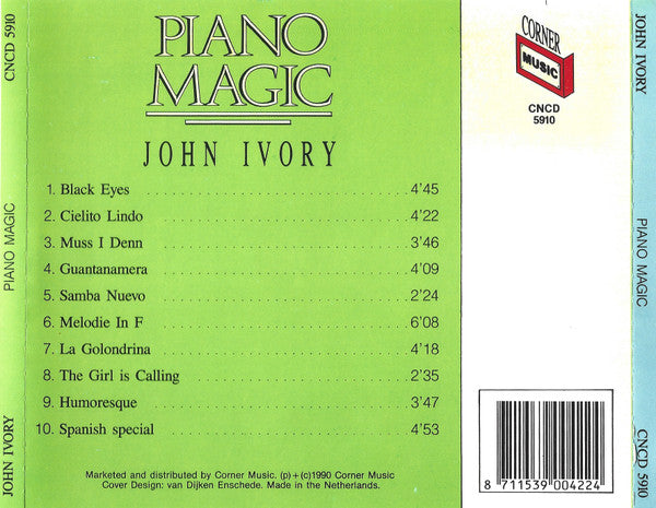 John Ivory (2) : Piano Magic (CD, Album)