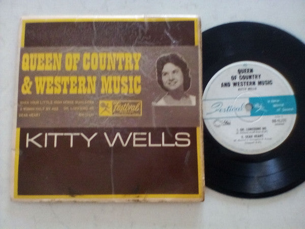 Kitty Wells : Queen Of Country & Western Music (7", EP)
