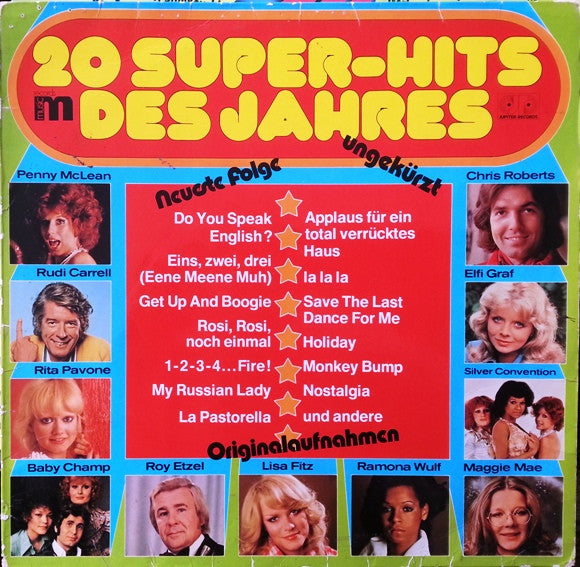 Various : 20 Super-Hits Des Jahres (LP, Comp)