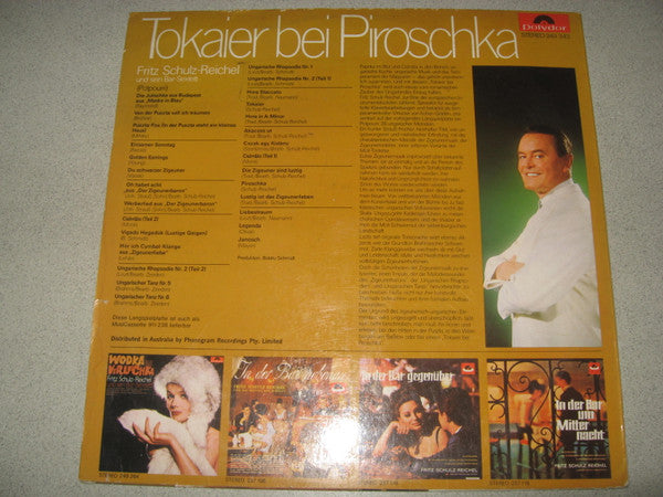 Fritz Schulz-Reichel : Tokaier Bei Piroschka (LP, Album)