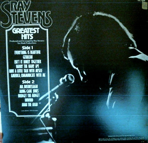 Ray Stevens : Ray Stevens' Greatest Hits (LP, Album, Comp, RE)