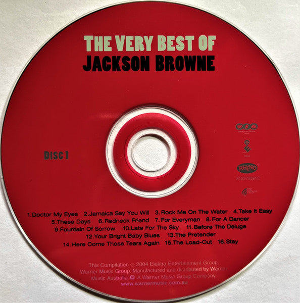 Jackson Browne : The Very Best Of Jackson Browne (2xCD, Comp, RM)