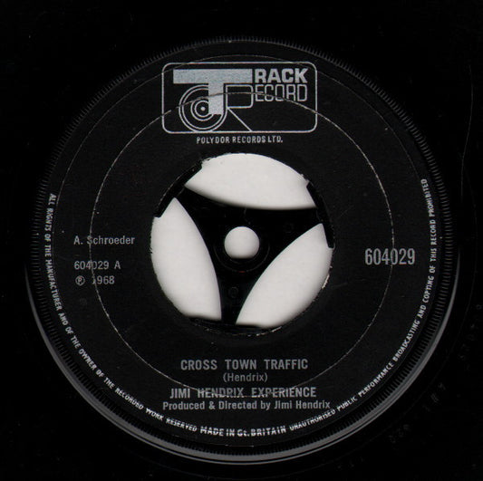 Jimi Hendrix Experience* : Cross Town Traffic (7", Single)