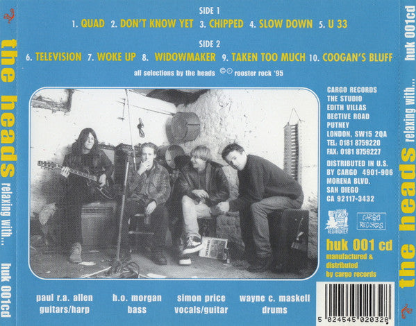 The Heads (2) : Relaxing With... (CD, Album)