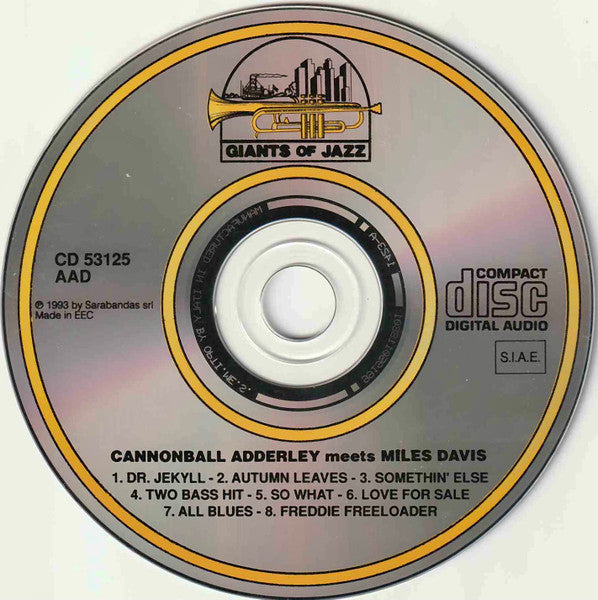 Cannonball Adderley Meets Miles Davis : Autumn Leaves (CD, Comp)