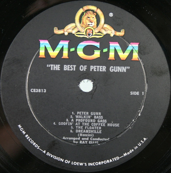 Ray Ellis And His Orchestra : The Best Of Peter Gunn (LP, Album, Mono)