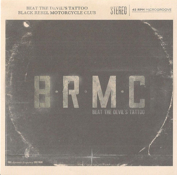 Black Rebel Motorcycle Club : Beat The Devil's Tattoo (CD, Album)