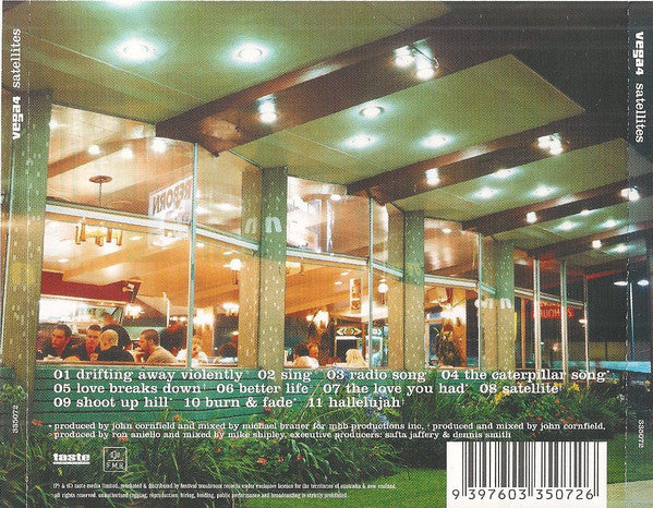 Vega4* : Satellites (CD, Album)