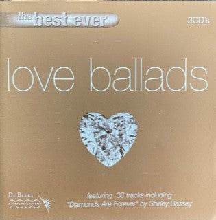 Various : The Best Ever Love Ballads (2xCD, Comp)