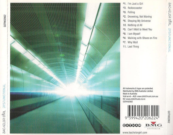 Bachelor Girl : Dysfunctional (CD, Album)