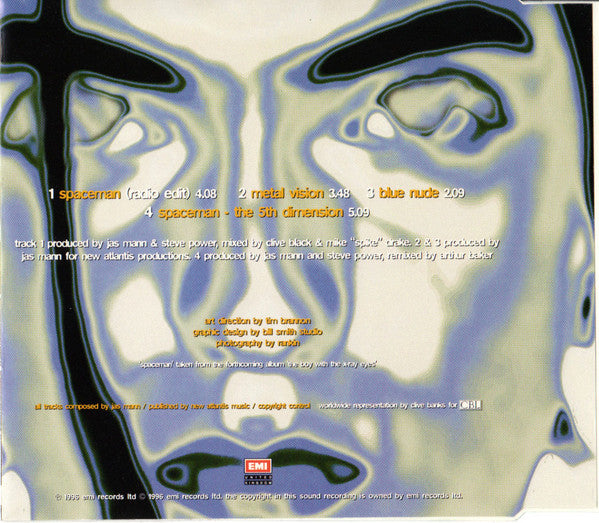 Babylon Zoo : Spaceman (CD, Single)