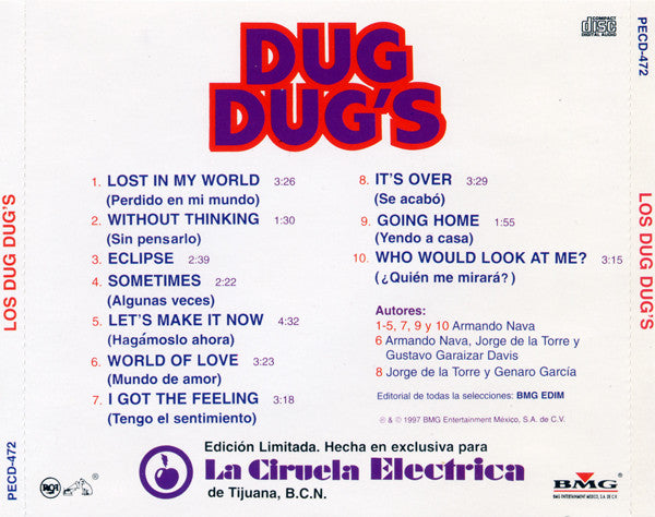 Dug Dug's : Los Dug Dug's (CD, Album, Ltd, RE)