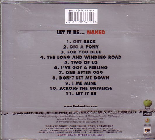 The Beatles : Let It Be... Naked (CD, Album)