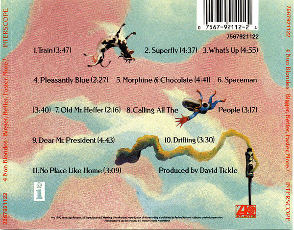 4 Non Blondes : Bigger, Better, Faster, More! (CD, Album)