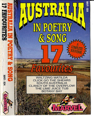 Various : Australia In Poetry & Song (Cass, Album)