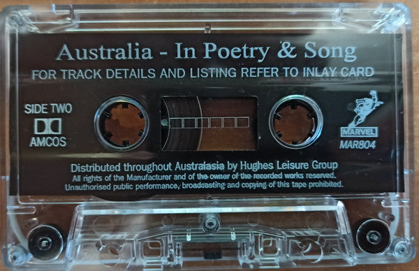 Various : Australia In Poetry & Song (Cass, Album)