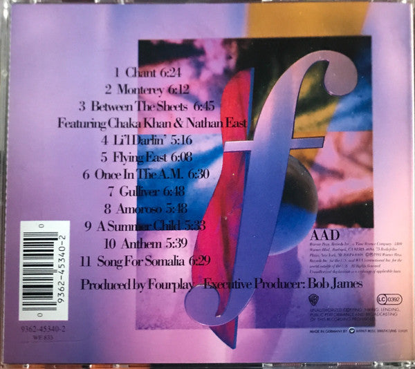 Fourplay (3) : Between The Sheets (CD, Album, RE)