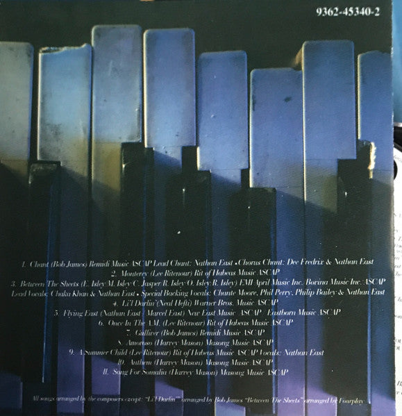 Fourplay (3) : Between The Sheets (CD, Album, RE)