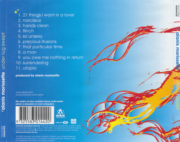 Alanis Morissette : Under Rug Swept (CD, Album, Enh)