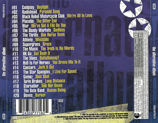 Various : The Alternative Album (CD, Comp, Copy Prot., O-C)