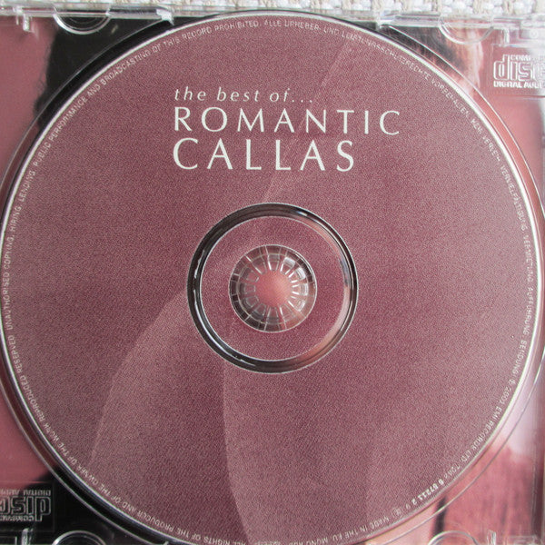 Maria Callas : The Best Of... Romantic Callas (CD, Comp, Mono, RM)