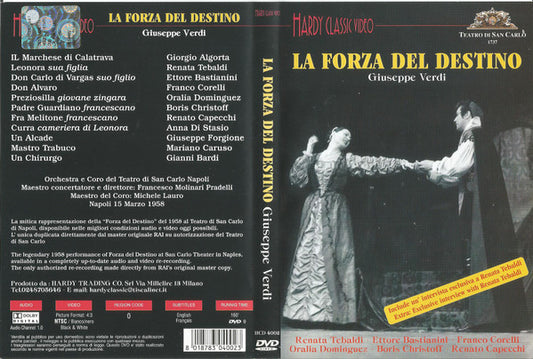 Giuseppe Verdi : La Forza Del Destino (DVD)