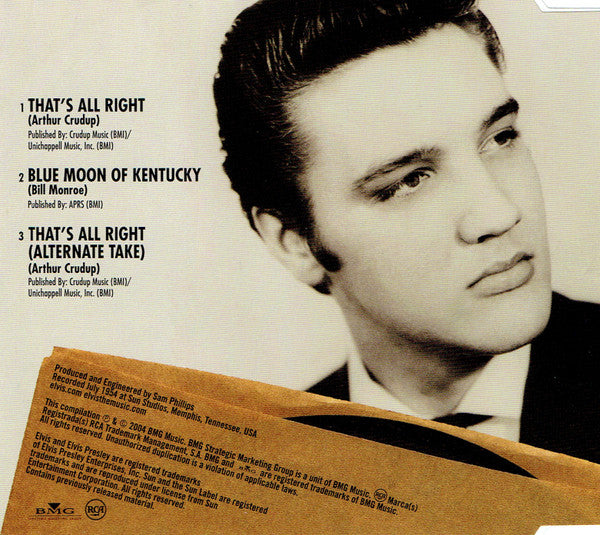 Elvis Presley : That's All Right (CD, Single)
