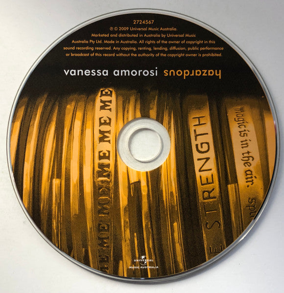 Vanessa Amorosi : Hazardous (CD, Album)