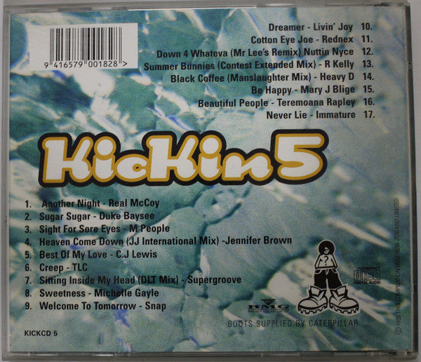 Various : Kickin 5 - A Dance Compilation (CD, Comp)