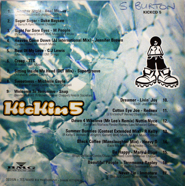 Various : Kickin 5 - A Dance Compilation (CD, Comp)