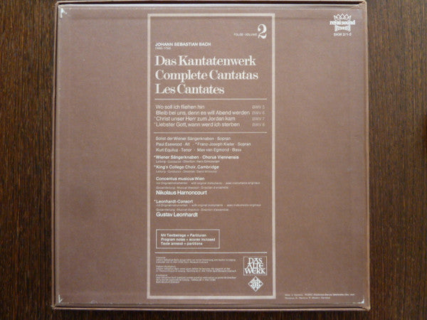 Bach* : Kantatenwerk · Complete Cantatas | BWV 5-8 | 2 (2xLP + Box)