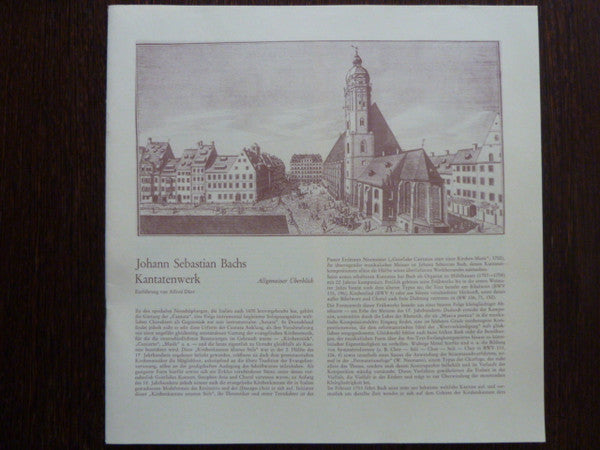 Bach* : Kantatenwerk · Complete Cantatas | BWV 5-8 | 2 (2xLP + Box)