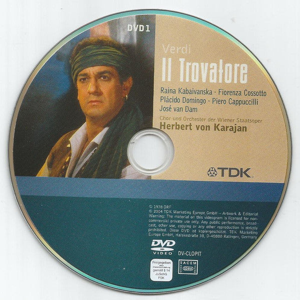 Giuseppe Verdi : Il Trovatore (2xDVD)