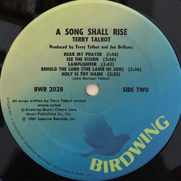Terry Talbot : A Song Shall Rise (LP, Album)
