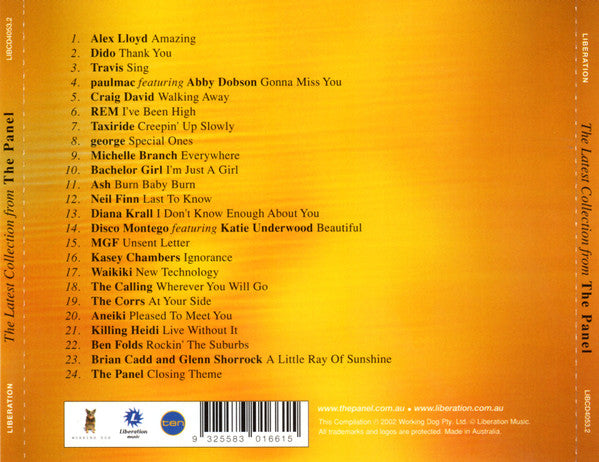 Various : The Latest Collection: Music Live From The Panel (CD, Comp)