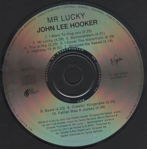 John Lee Hooker : Mr. Lucky (CD, Album)