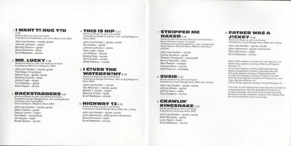 John Lee Hooker : Mr. Lucky (CD, Album)