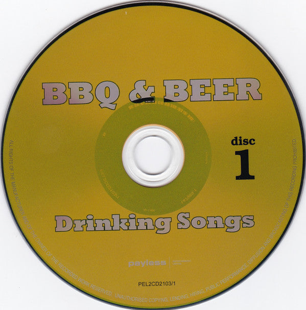 Various : BBQ And Beer Drinking Songs (2xCD, Comp)