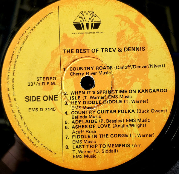 Trev & Dennis : The Best Of Trev & Dennis (LP, Comp, Gat)