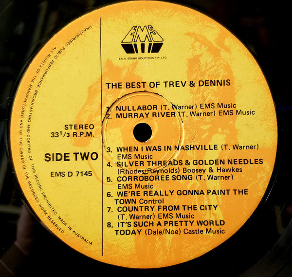 Trev & Dennis : The Best Of Trev & Dennis (LP, Comp, Gat)