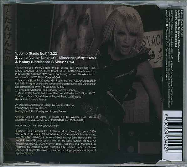 Madonna : Jump (CD, Single)